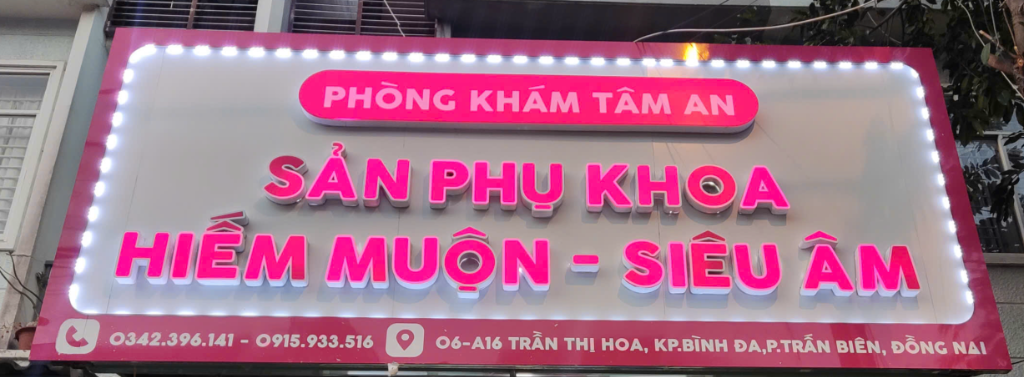 Phòng Khám Bác Sĩ Nguyễn Thị Phương Thảo - Sản Phụ Khoa - Vô Sinh Hiếm Muộn - Siêu Âm | Phòng Khám Tâm An